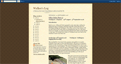 Desktop Screenshot of petethelongdistancewalker.blogspot.com
