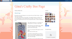 Desktop Screenshot of crafty-bee.blogspot.com