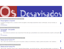 Tablet Screenshot of blogdesavisados.blogspot.com