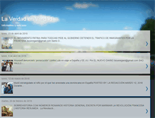 Tablet Screenshot of laverdadenverdad.blogspot.com