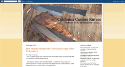 Desktop Screenshot of californiacustomknives.blogspot.com