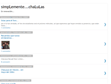 Tablet Screenshot of chalulas.blogspot.com