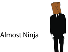 Tablet Screenshot of almost-ninja.blogspot.com