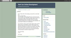 Desktop Screenshot of dsodev.blogspot.com