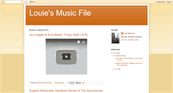 Desktop Screenshot of louiemalvessi.blogspot.com