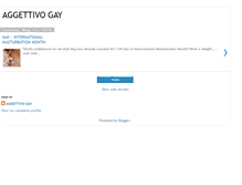 Tablet Screenshot of aggettivogay.blogspot.com