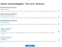 Tablet Screenshot of masteryrkespedagogikk.blogspot.com