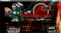 Desktop Screenshot of firestarterstoys.blogspot.com