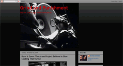 Desktop Screenshot of grindandpunishment.blogspot.com