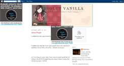 Desktop Screenshot of absolute-vanilla.blogspot.com