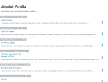 Tablet Screenshot of absolute-vanilla.blogspot.com