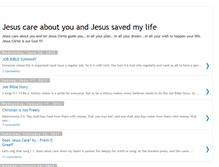 Tablet Screenshot of jesus-care.blogspot.com