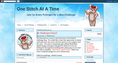 Desktop Screenshot of onestitchatatimechallenge.blogspot.com