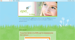 Desktop Screenshot of apel62.blogspot.com