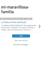 Mobile Screenshot of mi-maravillosa-familia.blogspot.com