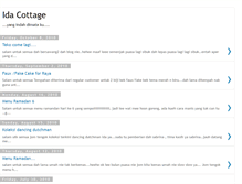 Tablet Screenshot of idacottage.blogspot.com