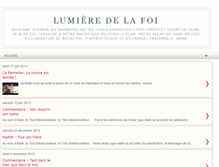 Tablet Screenshot of lumiere-foi.blogspot.com