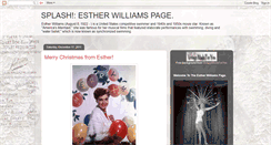 Desktop Screenshot of estherwilliams-dawn.blogspot.com