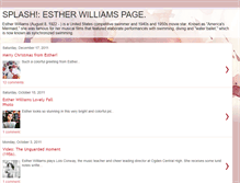 Tablet Screenshot of estherwilliams-dawn.blogspot.com