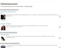 Tablet Screenshot of fashion-au-courant.blogspot.com