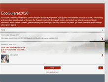 Tablet Screenshot of ecogujarat.blogspot.com
