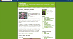 Desktop Screenshot of briandaily.blogspot.com