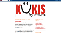 Desktop Screenshot of kukisbymaru.blogspot.com