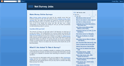 Desktop Screenshot of netsurveyjobs.blogspot.com