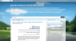 Desktop Screenshot of bienesraiceselsalvador.blogspot.com
