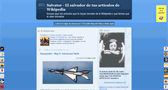 Desktop Screenshot of elangelsalvador.blogspot.com
