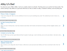 Tablet Screenshot of abbylisdad.blogspot.com