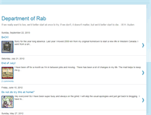 Tablet Screenshot of departmentofrab.blogspot.com