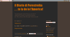 Desktop Screenshot of ildiariodiperestroika.blogspot.com