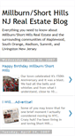 Mobile Screenshot of millburn-short-hills-real-estate.blogspot.com