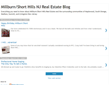 Tablet Screenshot of millburn-short-hills-real-estate.blogspot.com