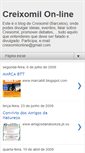 Mobile Screenshot of creixomil.blogspot.com