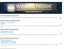 Tablet Screenshot of managingthought.blogspot.com