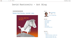 Desktop Screenshot of davidkantrowitz.blogspot.com