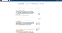 Desktop Screenshot of peopleagainstprisonabuse.blogspot.com