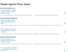 Tablet Screenshot of peopleagainstprisonabuse.blogspot.com