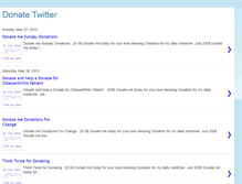 Tablet Screenshot of donatetwitter.blogspot.com
