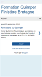 Mobile Screenshot of formation-quimper.blogspot.com