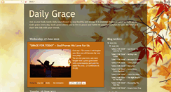 Desktop Screenshot of dailygrace7.blogspot.com