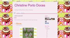 Desktop Screenshot of cristineportodoces.blogspot.com