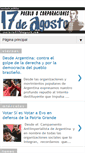 Mobile Screenshot of corrientepolitica17deagosto.blogspot.com