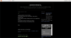 Desktop Screenshot of monochrome-land.blogspot.com