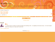 Tablet Screenshot of ally-allaboutyou.blogspot.com