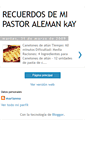 Mobile Screenshot of mipastoralemankay.blogspot.com