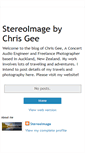 Mobile Screenshot of chrisgee-stereoimage.blogspot.com