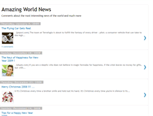 Tablet Screenshot of amazingnews-ogranda.blogspot.com